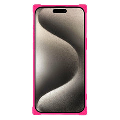 For iPhone 15 Pro Max Case Compatible with MagSafe Straight Edge TPU Phone Cover with Camera Lens Protector - TechGearPal