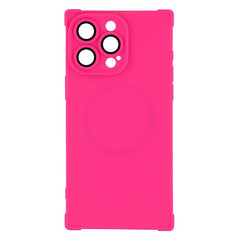 For iPhone 15 Pro Max Case Compatible with MagSafe Straight Edge TPU Phone Cover with Camera Lens Protector - TechGearPal