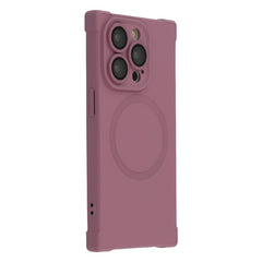 For iPhone 15 Pro Max Case Compatible with MagSafe Straight Edge TPU Phone Cover with Camera Lens Protector - TechGearPal