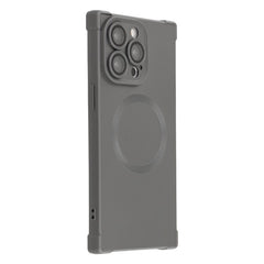 For iPhone 15 Pro Max Case Compatible with MagSafe Straight Edge TPU Phone Cover with Camera Lens Protector - TechGearPal