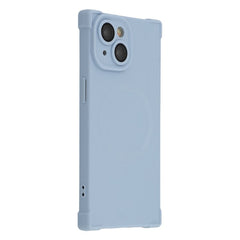 For iPhone 14 Case Compatible with MagSafe Straight Edge TPU Phone Cover with Camera Lens Protector - TechGearPal