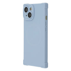 For iPhone 14 Case Compatible with MagSafe Straight Edge TPU Phone Cover with Camera Lens Protector - TechGearPal