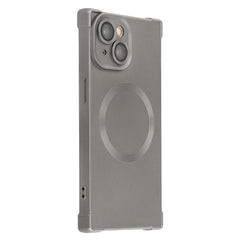 For iPhone 14 Case Compatible with MagSafe Straight Edge TPU Phone Cover with Camera Lens Protector - TechGearPal