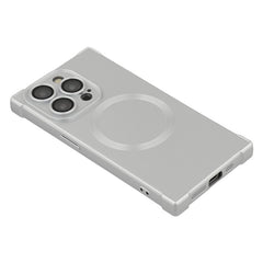 For iPhone 14 Pro Case Compatible with MagSafe Straight Edge TPU Phone Cover with Camera Lens Protector - TechGearPal