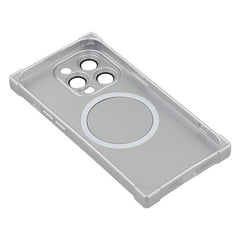 For iPhone 14 Pro Case Compatible with MagSafe Straight Edge TPU Phone Cover with Camera Lens Protector - TechGearPal