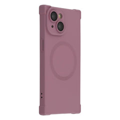 For iPhone 13 Case Compatible with MagSafe Straight Edge TPU Phone Cover with Camera Lens Protector - TechGearPal