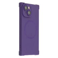 For iPhone 13 Case Compatible with MagSafe Straight Edge TPU Phone Cover with Camera Lens Protector - TechGearPal