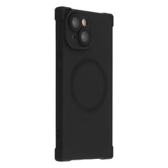 For iPhone 13 Case Compatible with MagSafe Straight Edge TPU Phone Cover with Camera Lens Protector - TechGearPal