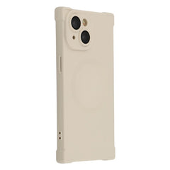 For iPhone 13 Case Compatible with MagSafe Straight Edge TPU Phone Cover with Camera Lens Protector - TechGearPal
