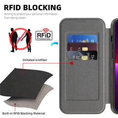 For iPhone 13 Pro Max Case Compatible with MagSafe RFID Blocking Card Holder Leather Phone Cover - TechGearPal