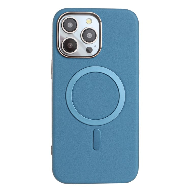 BINFEN COLOR BF40 For iPhone 16 Pro Max Case Compatible with MagSafe Electroplated PU + TPU Phone Back Cover - TechGearPal