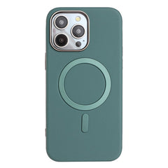 BINFEN COLOR BF40 For iPhone 16 Pro Max Case Compatible with MagSafe Electroplated PU + TPU Phone Back Cover