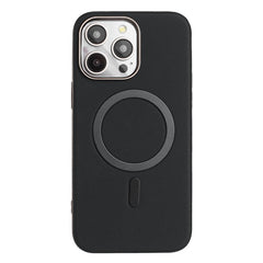 BINFEN COLOR BF40 For iPhone 16 Pro Max Case Compatible with MagSafe Electroplated PU + TPU Phone Back Cover