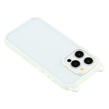 For iPhone 14 Pro Case Cat Ear Design TPU + Acrylic Clear Phone Back Cover - TechGearPal