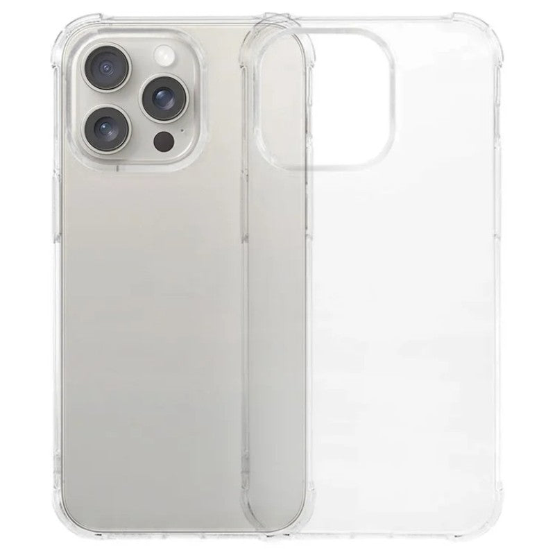 For iPhone 13 Pro Max 6.7 inch TPU Case WANLONFENG WL3 Series 1.5mm Phone Cover (Big Lens Hole) with Tempered Glass - TechGearPal