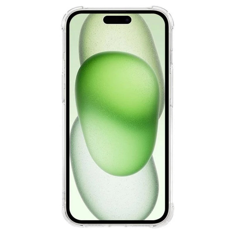 For iPhone 14 TPU Case WANLONFENG WL3 Series 1.5mm Phone Cover (Big Lens Hole) with Tempered Glass - TechGearPal