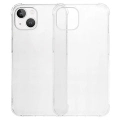 For iPhone 13 6.1 inch TPU Case WANLONFENG WL3 Series 1.5mm Phone Cover (Big Lens Hole) with Tempered Glass - TechGearPal