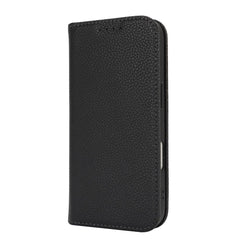 Stand Case for iPhone 16 Plus Litchi Texture Leather Flip Phone Cover with Strap  /  Wallet