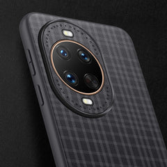 For Huawei nova 14 Pro 5G Case Plaid Texture PU Leather + TPU Protective Phone Cover