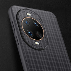For Huawei nova 14 Ultra 5G Case Plaid Texture PU Leather + TPU Protective Phone Cover