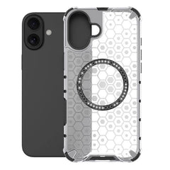 For iPhone 16 Phone Case Compatible with MagSafe WANLONFENG FC Series with Tempered Glass (Big Lens Hole) - TechGearPal