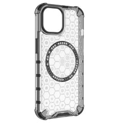 For iPhone 14 Phone Case Compatible with MagSafe WANLONFENG FC Series with Tempered Glass (Big Lens Hole) - TechGearPal