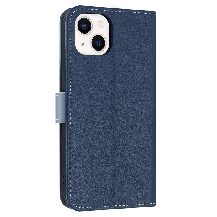 For iPhone 14 / 13 Case Bowknot Decor Wallet Leather Phone Cover with Wrist Strap - TechGearPal