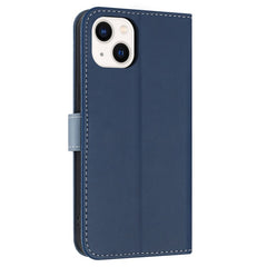 For iPhone 14 / 13 Case Bowknot Decor Wallet Leather Phone Cover with Wrist Strap - TechGearPal