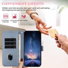 For iPhone 14 / 13 Case Bowknot Decor Wallet Leather Phone Cover with Wrist Strap - TechGearPal