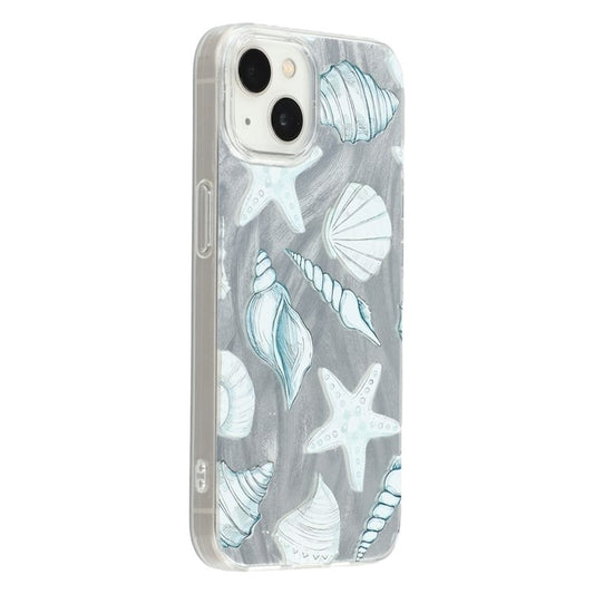 For iPhone 13 Case Shell Pattern Airbag Shockproof PC + TPU Phone Back Cover - TechGearPal