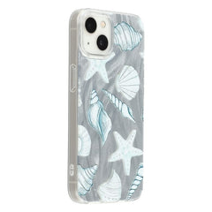 For iPhone 13 Case Shell Pattern Airbag Shockproof PC + TPU Phone Back Cover - TechGearPal