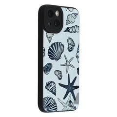 For iPhone 13 Case Starfish Shells Pattern Shockproof TPU Phone Back Cover - TechGearPal