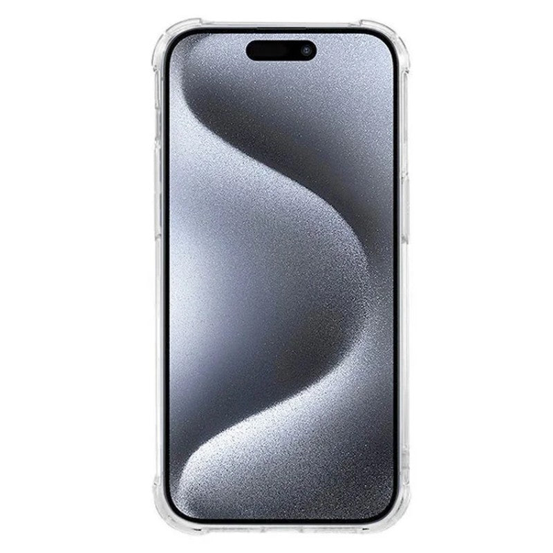 For iPhone 14 Pro Max TPU Case WANLONFENG WL3 Series 1.5mm Phone Cover with 2Pcs Tempered Glass (Big Lens Hole) - TechGearPal