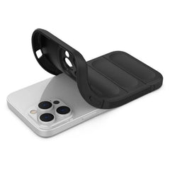 For iPhone 14 Pro TPU Case WANLONFENG HD Series Anti Slip Phone Cover with Tempered Glass - TechGearPal