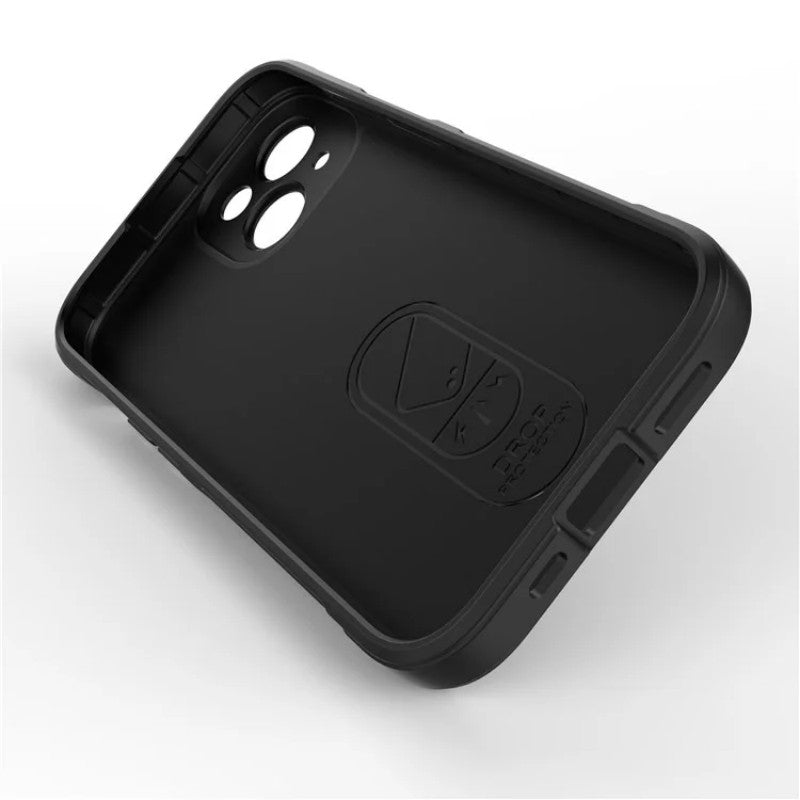 For iPhone 14 TPU Case WANLONFENG HD Series Anti Slip Phone Cover with Tempered Glass - TechGearPal