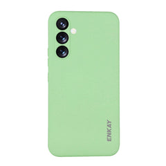 For Samsung Galaxy A56 5G Silicone Case ENKAY HAT PRINCE Straight Edge Cell Phone Back Cover