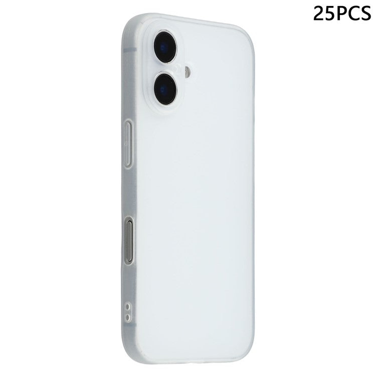 Bulk Purchasing 25Pcs For iPhone 16 Case 1.2mm TPU Matte Phone Cover - TechGearPal