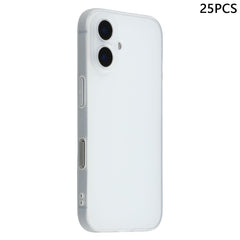 Bulk Purchasing 25Pcs For iPhone 16 Case 1.2mm TPU Matte Phone Cover - TechGearPal
