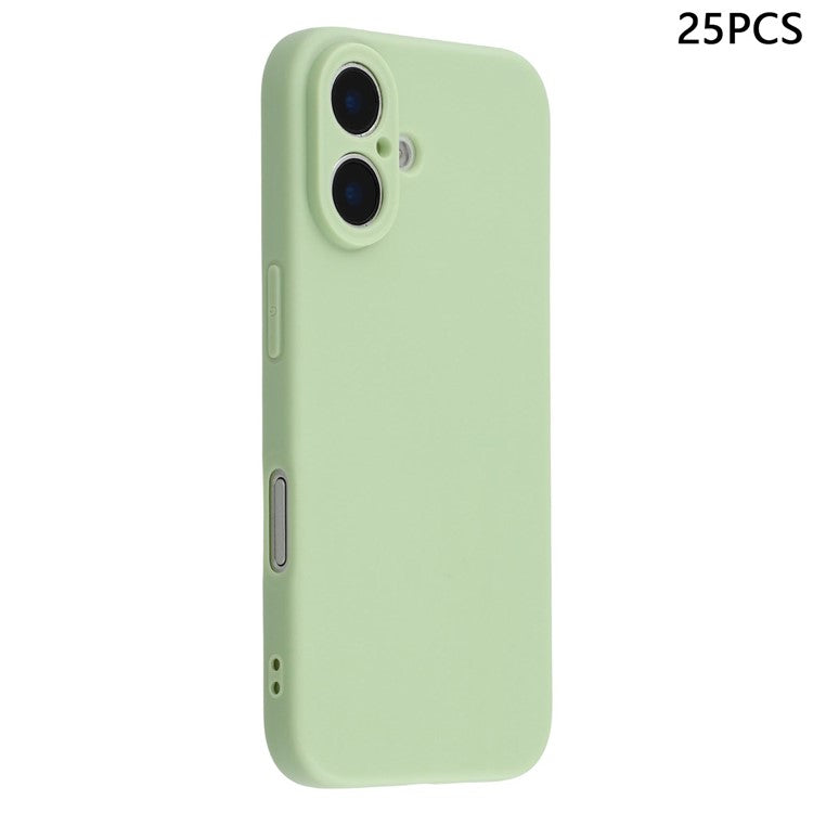 Bulk Purchasing 25Pcs For iPhone 16 Case 1.2mm TPU Matte Phone Cover - TechGearPal