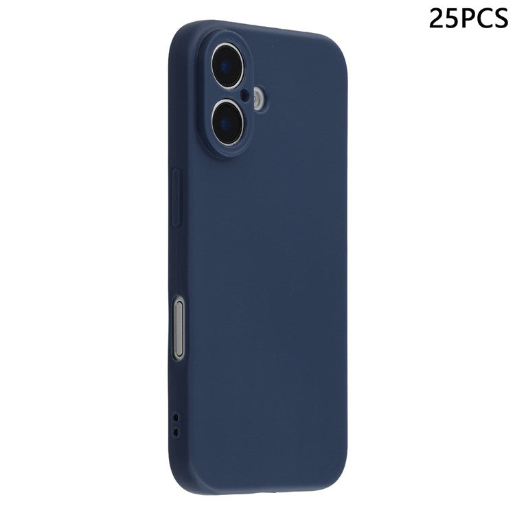 Bulk Purchasing 25Pcs For iPhone 16 Case 1.2mm TPU Matte Phone Cover - TechGearPal