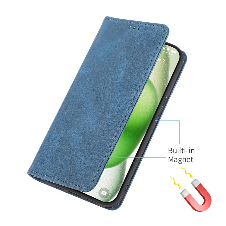 For iPhone 16 Case Wallet Magnetic Closing Leather Flip Phone Cover - TechGearPal