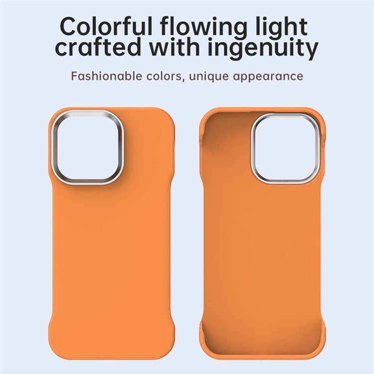 For iPhone 13 Pro Magnetic Case Frameless Ultra Thin TPU + PET Phone Cover Reinforced Corners - TechGearPal