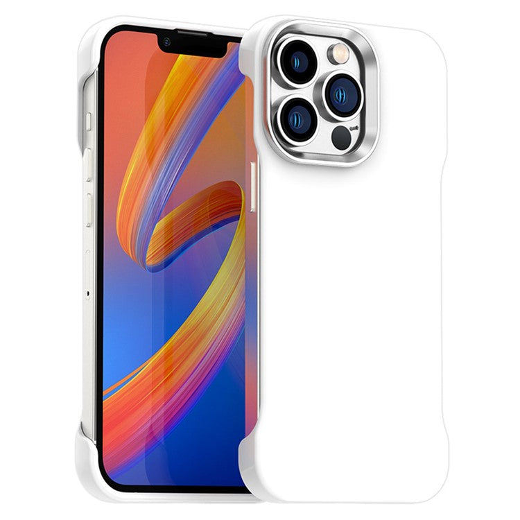 For iPhone 13 Pro Magnetic Case Frameless Ultra Thin TPU + PET Phone Cover Reinforced Corners - TechGearPal