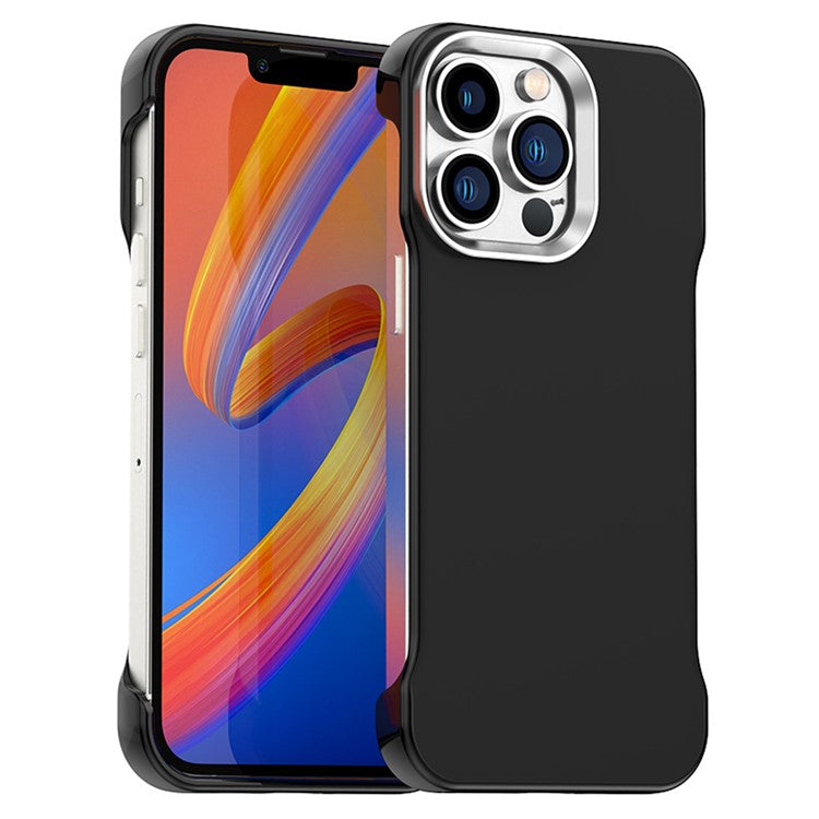 For iPhone 13 Pro Magnetic Case Frameless Ultra Thin TPU + PET Phone Cover Reinforced Corners - TechGearPal