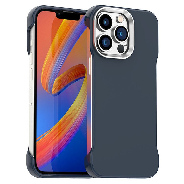 For iPhone 13 Pro Magnetic Case Frameless Ultra Thin TPU + PET Phone Cover Reinforced Corners - TechGearPal