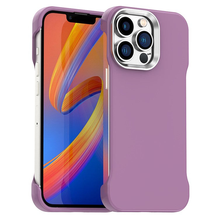 For iPhone 13 Pro Max Magnetic Case Frameless Ultra Thin TPU + PET Phone Cover Reinforced Corners - TechGearPal