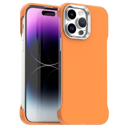 For iPhone 14 Pro Magnetic Case Frameless Ultra Thin TPU + PET Phone Cover Reinforced Corners - TechGearPal