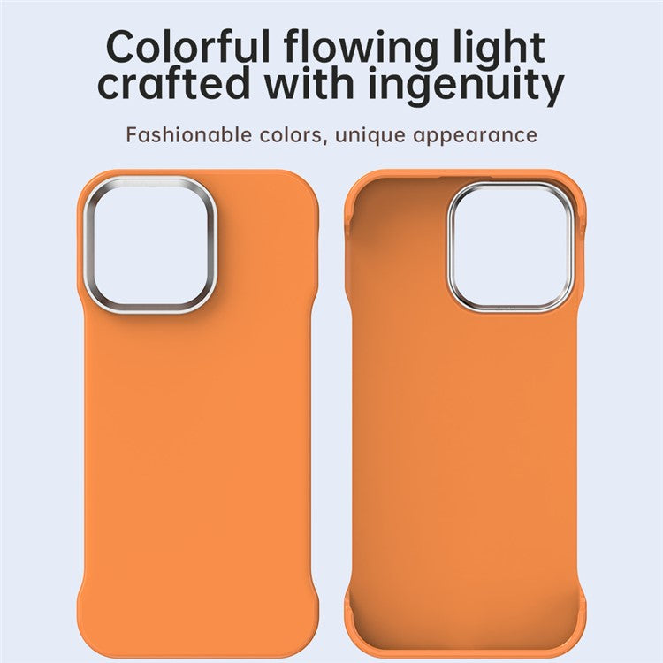 For iPhone 14 Pro Magnetic Case Frameless Ultra Thin TPU + PET Phone Cover Reinforced Corners - TechGearPal