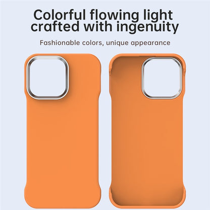 For iPhone 14 Pro Magnetic Case Frameless Ultra Thin TPU + PET Phone Cover Reinforced Corners - TechGearPal