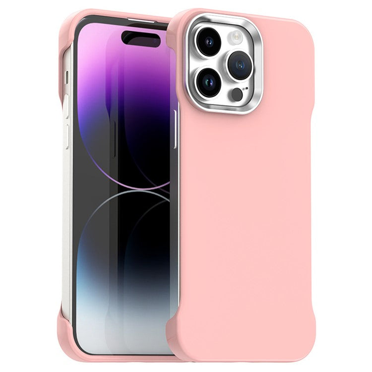 For iPhone 14 Pro Magnetic Case Frameless Ultra Thin TPU + PET Phone Cover Reinforced Corners - TechGearPal